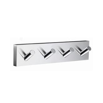 Smedbo RK359 7 in. 4 Hook Towel Hook in Polished Chrome from the House Collection